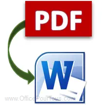 Convertir pdf en word.