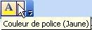 Outil Couleur Police