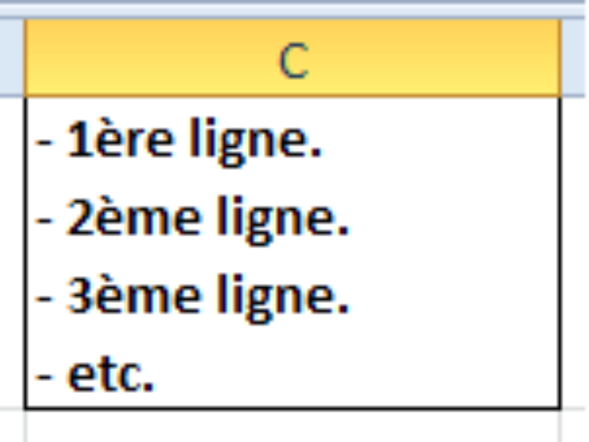Découvrir 124+ imagen excel texte et formule dans la même cellule fr.thptnganamst.edu.vn